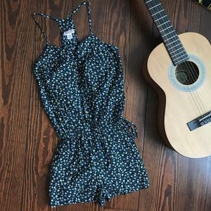 Mossimo floral romper